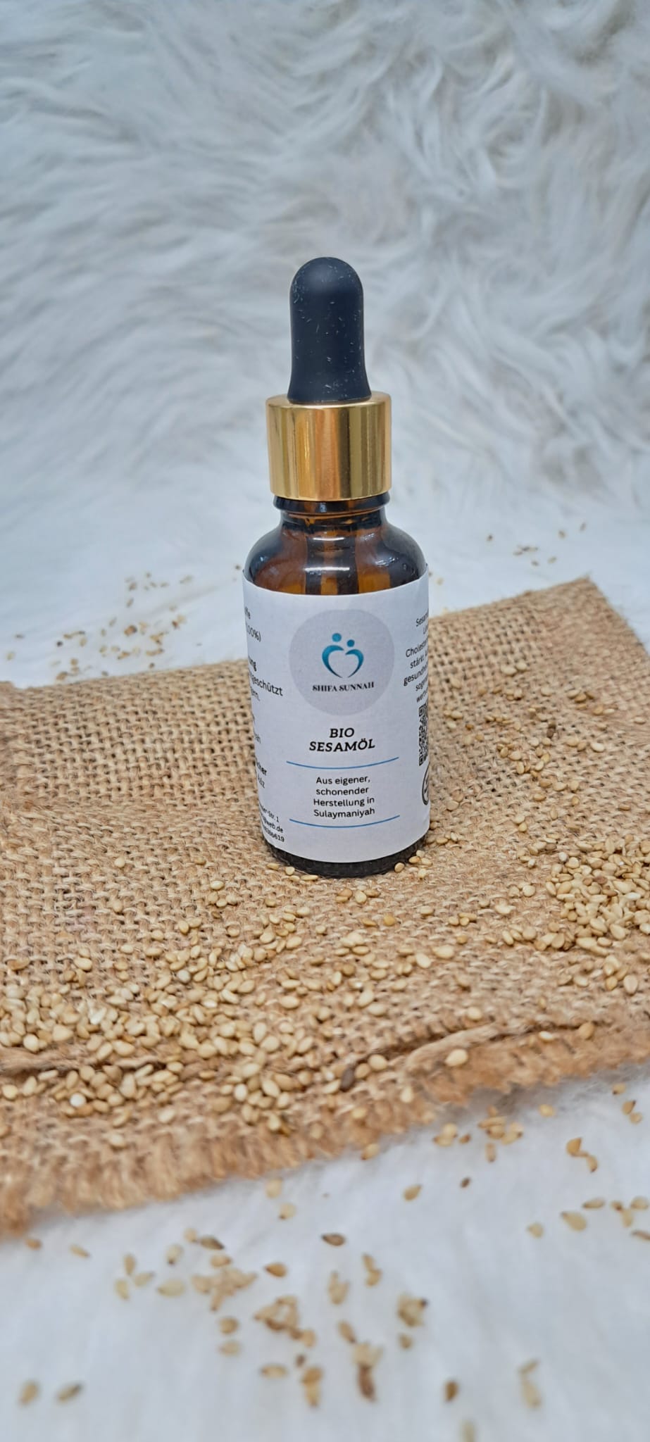 🌿100 % naturreine Sesamöl – unbehandelt und vollwertig