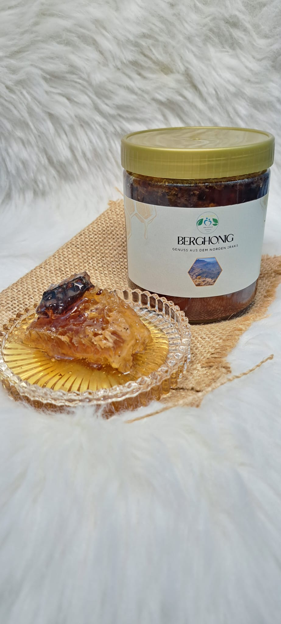 🐝Berghonig aus dem Irak – roh & naturbelassen – 100 % Berghonig
(500g)