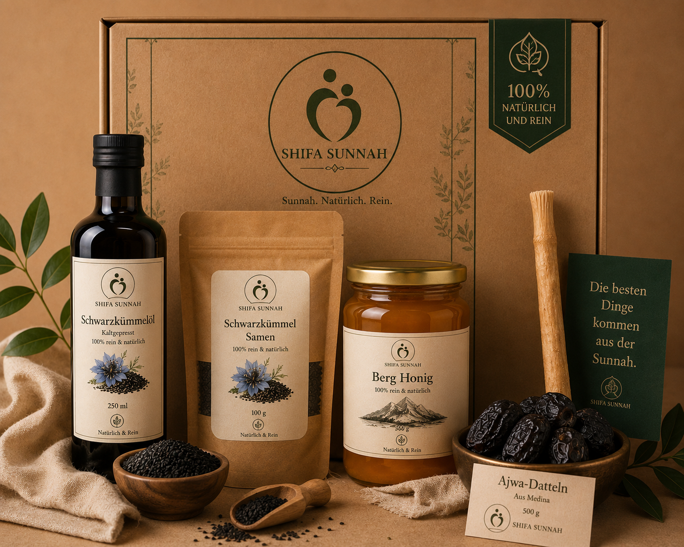Sunnah-Paket – Natürliche Schätze für dein Wohlbefinden