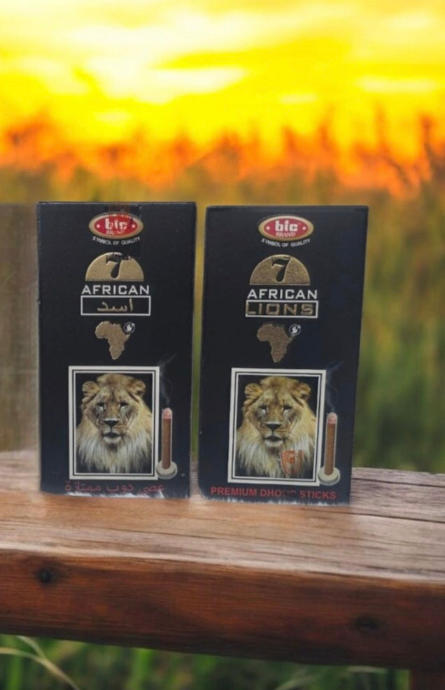 Räucherkerzen lions Afrika 1er Set 10st.oder 2er set in Angebot 20st.